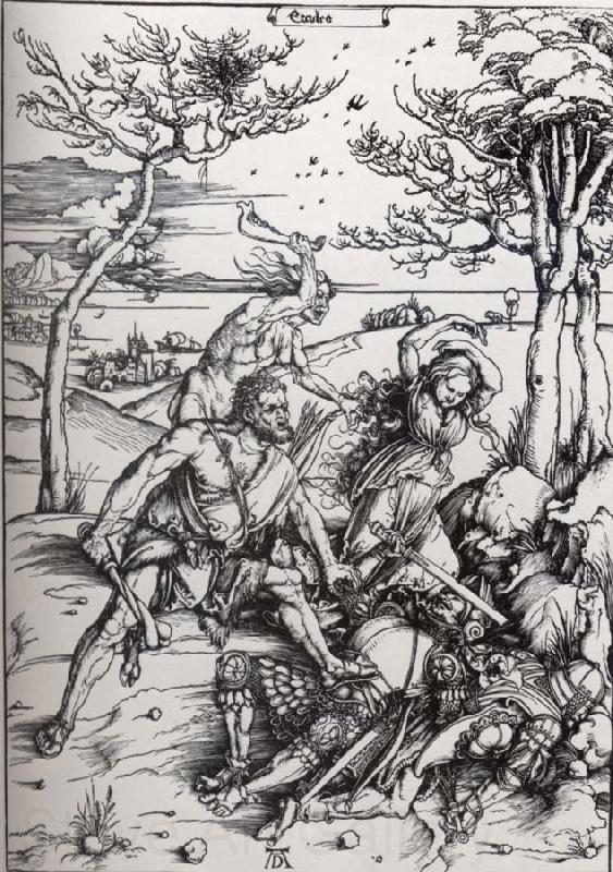 Albrecht Durer Hercules Killing the Molionides Spain oil painting art
